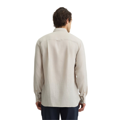 Liu Jo Camicia di lino Camicia Uomo in 100% Lino Ecru P25 - LIU.JOQA5097T4359 - 44500 - 39 - Francavilla Moda
